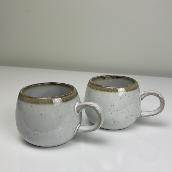 Hearth & Hand Other - Hearth & Hand™ with Magnolia 2 of 10oz Stoneware Reactive Glaze Round Mug Cream